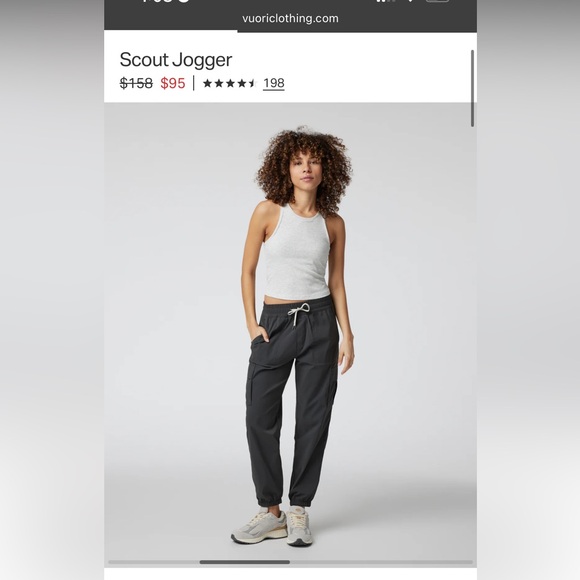 Vuori Scout Joggers - Picture 7 of 8